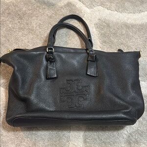 Tory Burch Black Leather Bag